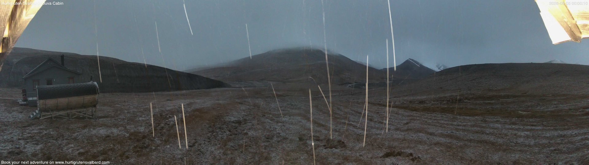 Hurtigruten Svalbard - Brentskaret webcam time-lapse frame, Hurtigruten Svalbard - Brentskaret webcam