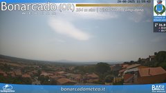 view from Bonarcado SUD on 2025-08-20