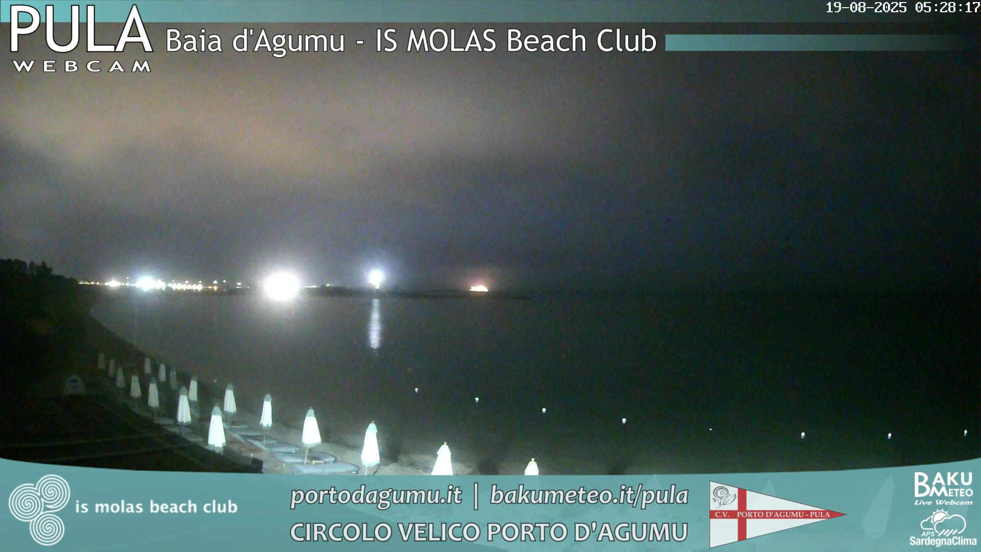 time-lapse frame, Porto d'Agumu webcam