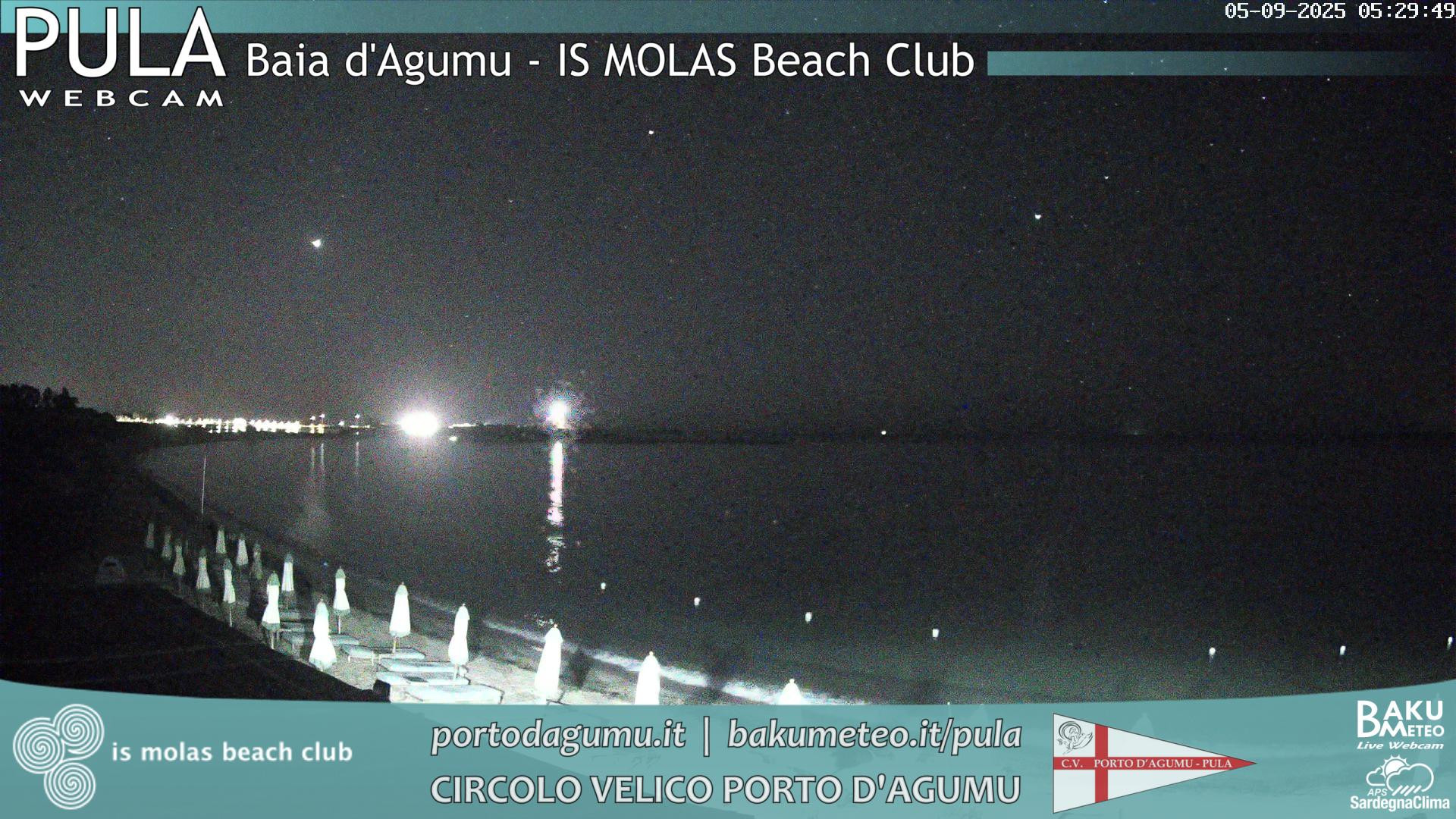 time-lapse frame, Porto d'Agumu webcam