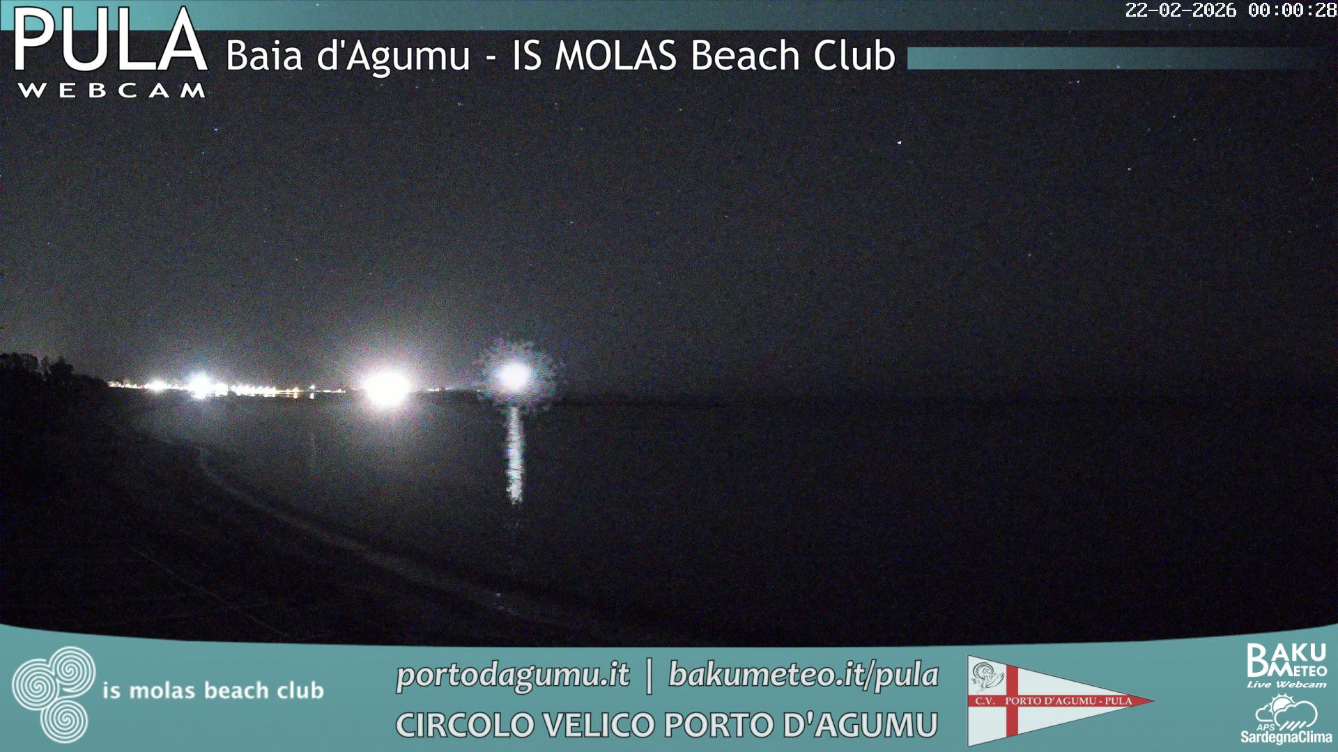 time-lapse frame, Porto d'Agumu webcam