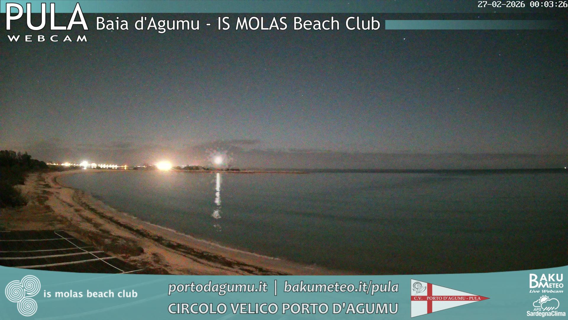 time-lapse frame, Porto d'Agumu webcam