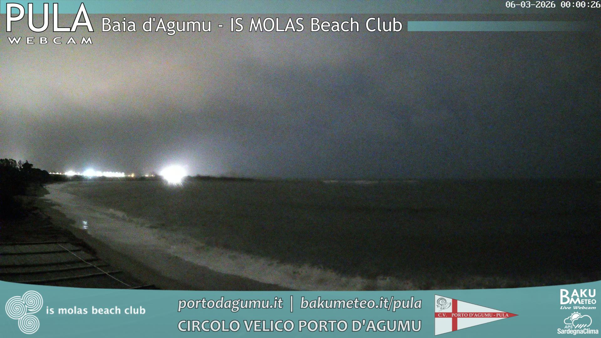 time-lapse frame, Porto d'Agumu webcam