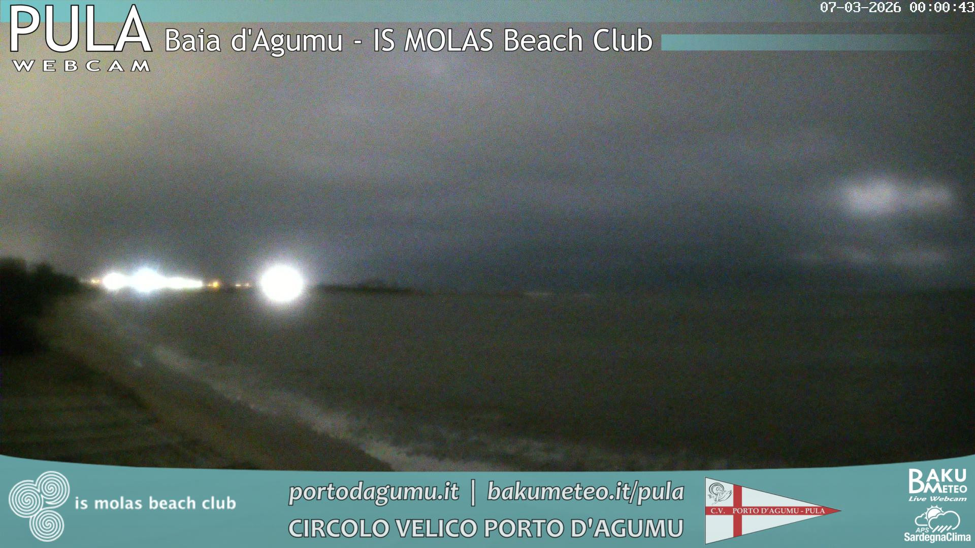 time-lapse frame, Porto d'Agumu webcam