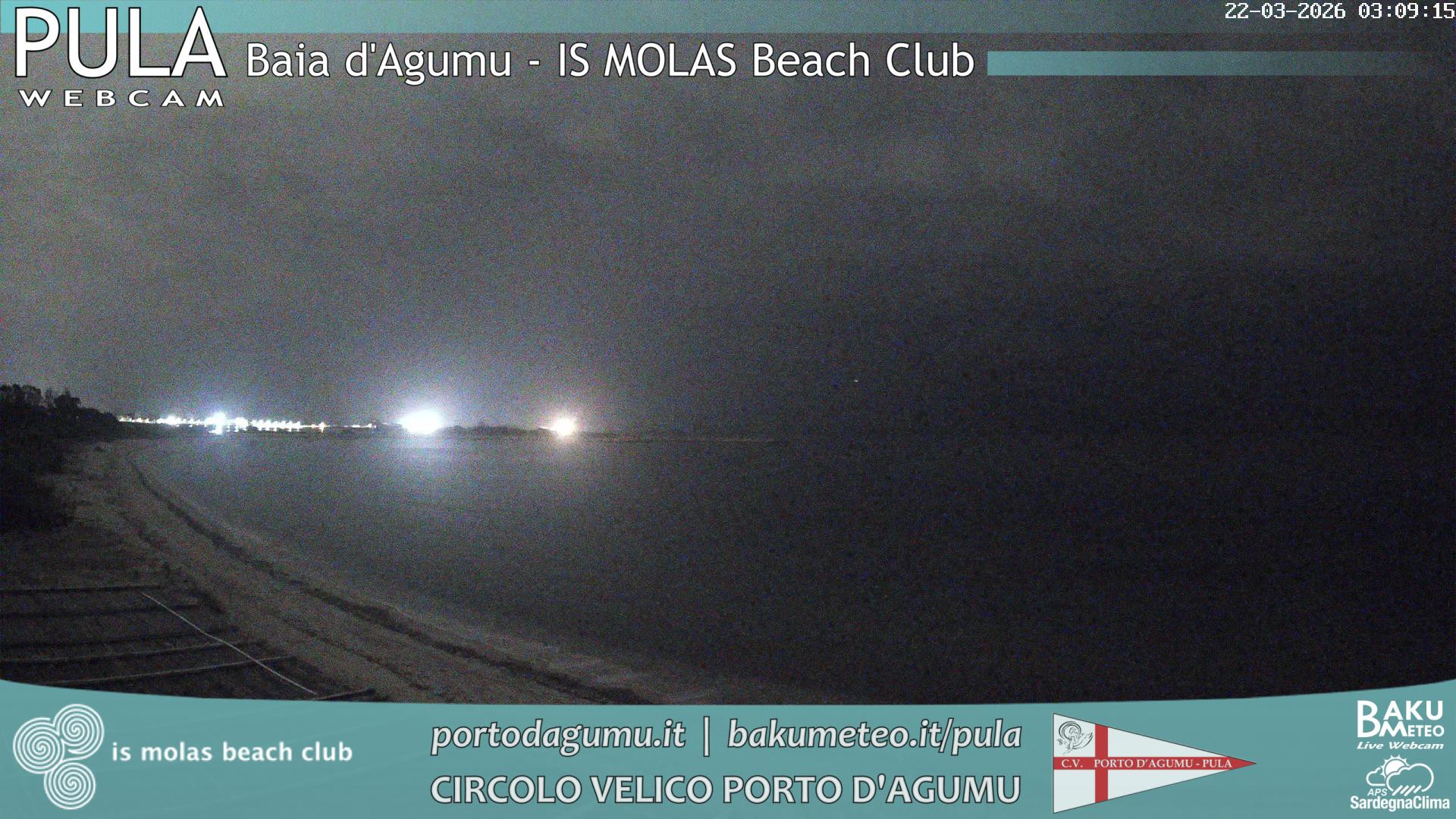 time-lapse frame, Porto d'Agumu webcam