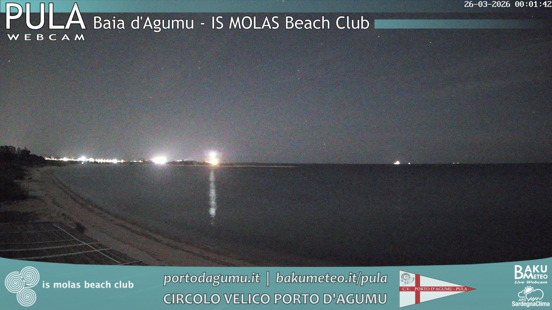 time-lapse frame, Porto d'Agumu webcam