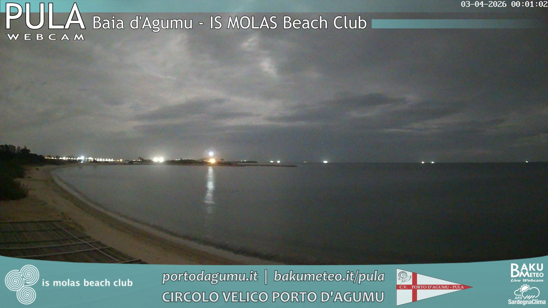 time-lapse frame, Porto d'Agumu webcam