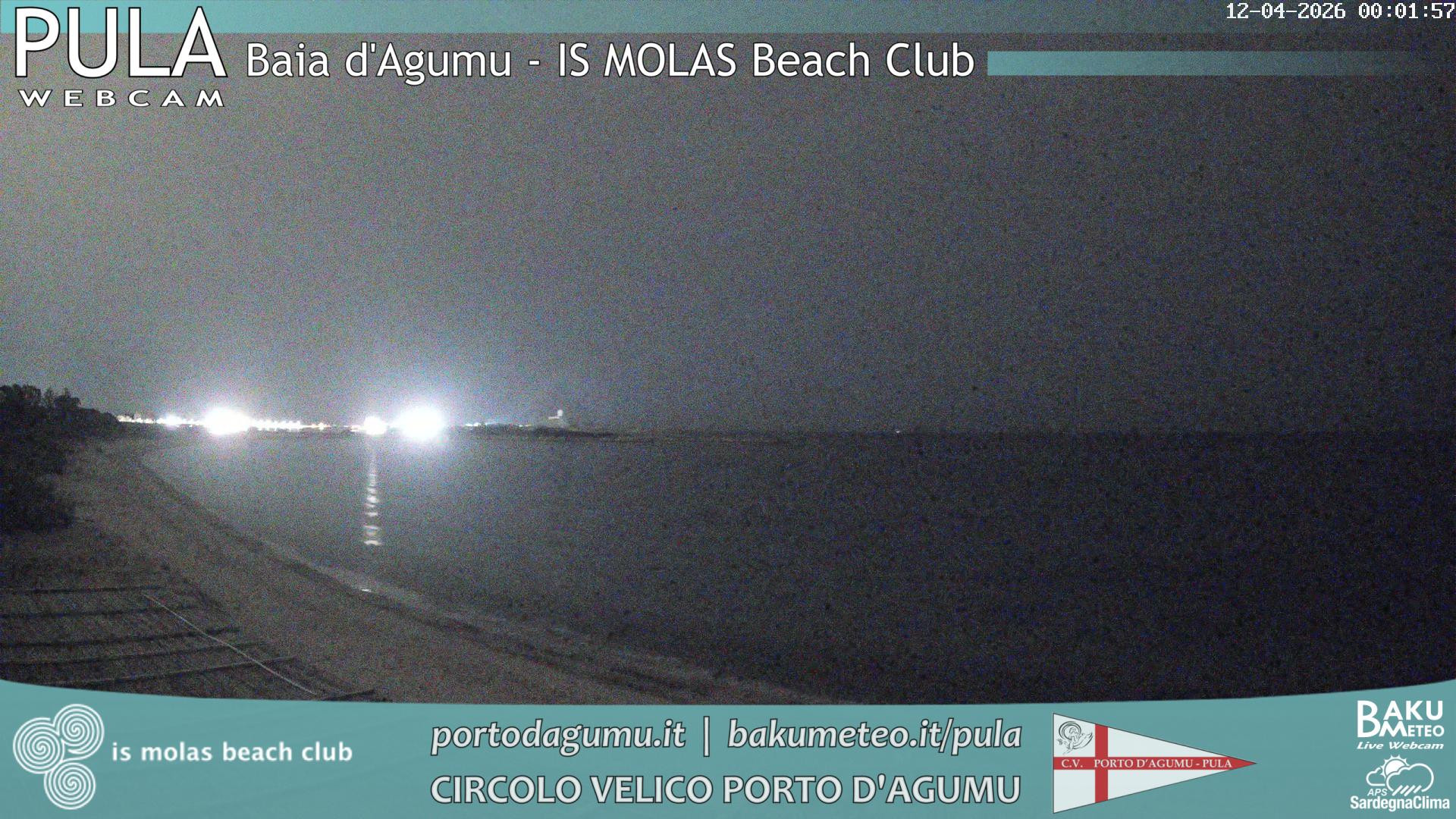 time-lapse frame, Porto d'Agumu webcam