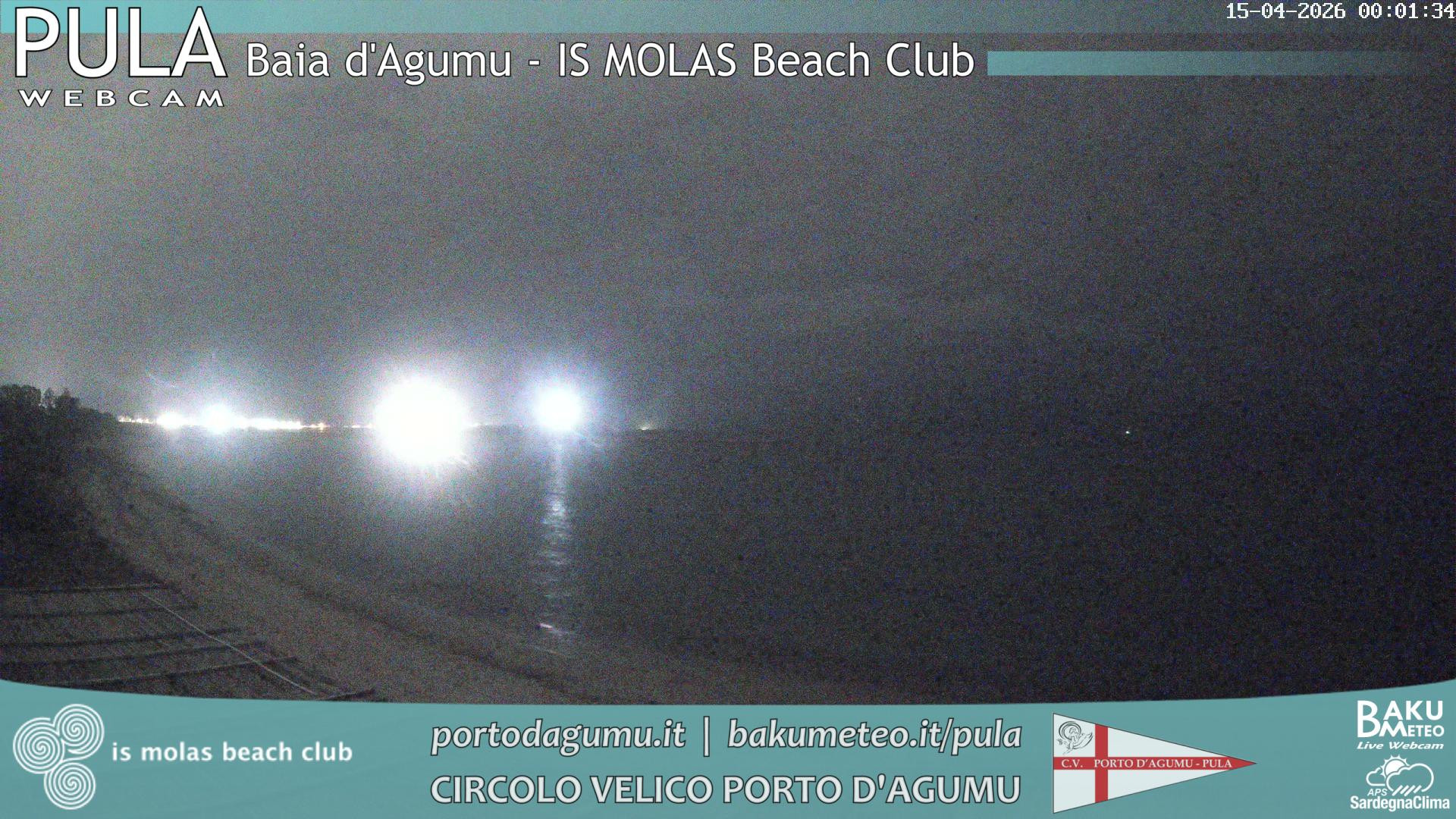 time-lapse frame, Porto d'Agumu webcam