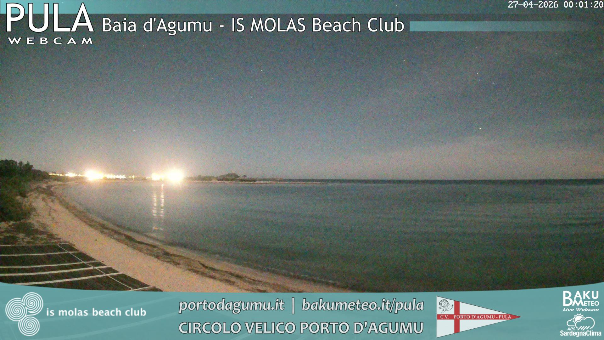 time-lapse frame, Porto d'Agumu webcam