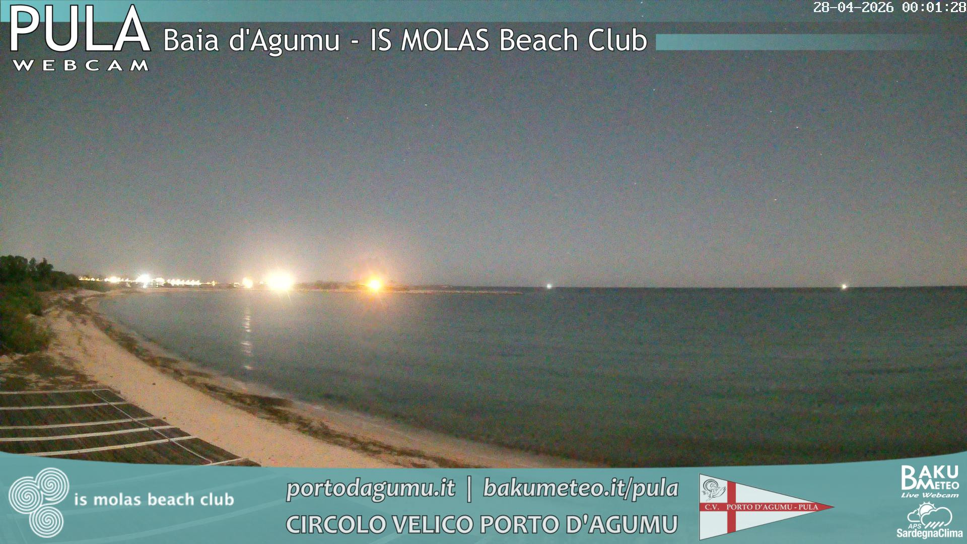 time-lapse frame, Porto d'Agumu webcam