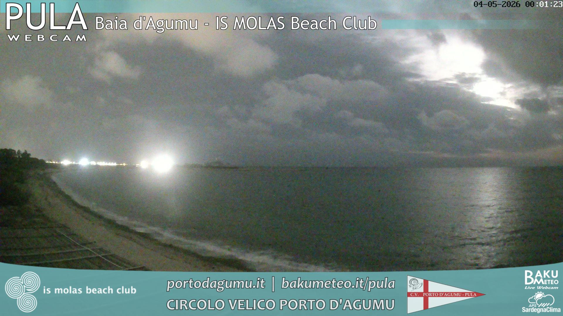 time-lapse frame, Porto d'Agumu webcam