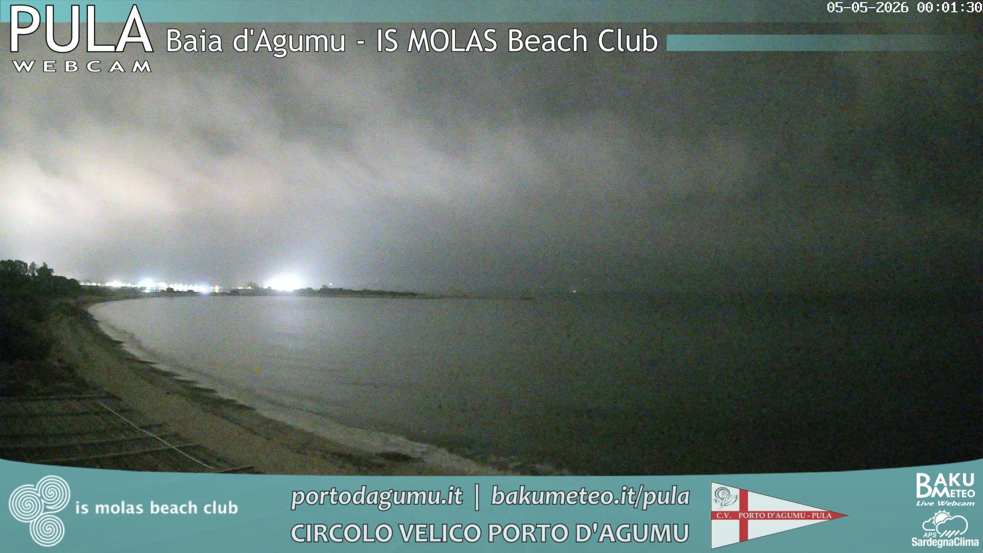 time-lapse frame, Porto d'Agumu webcam