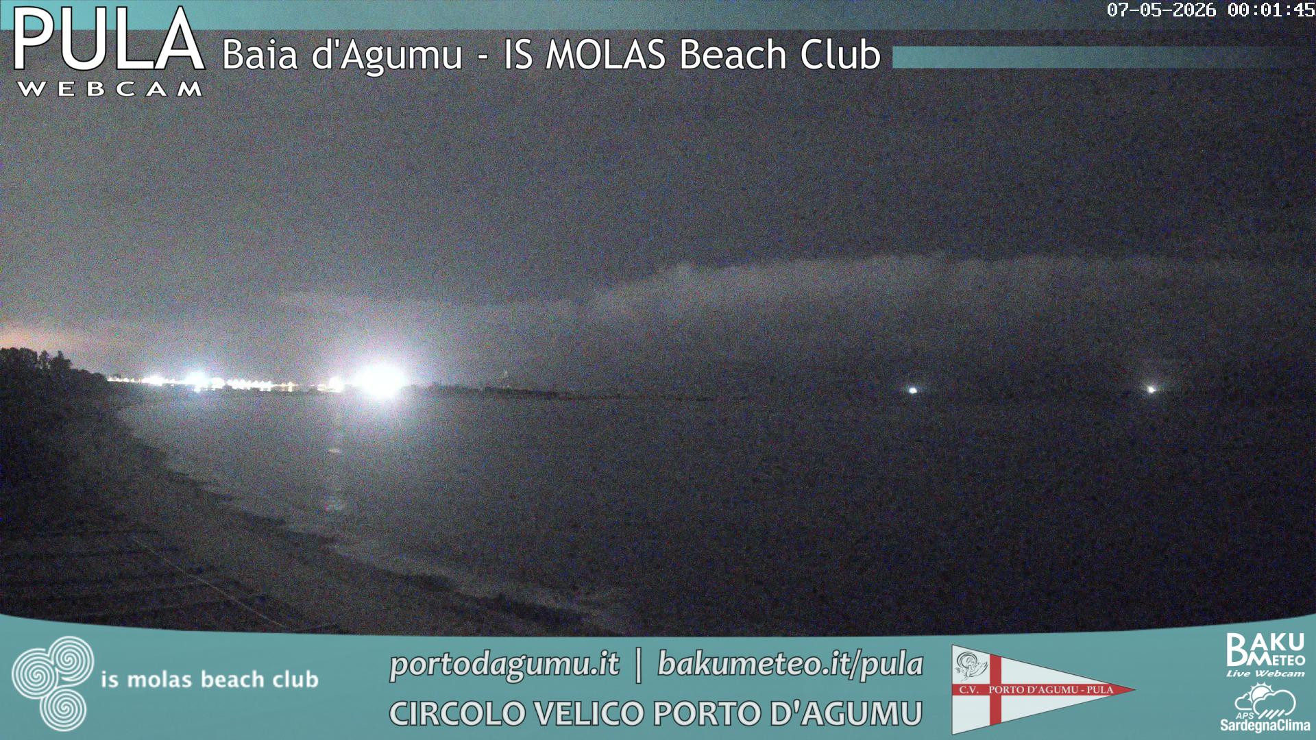 time-lapse frame, Porto d'Agumu webcam