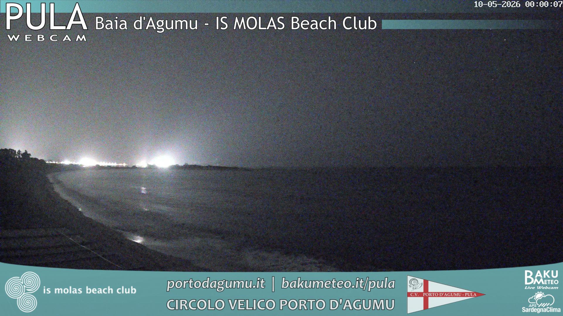 time-lapse frame, Porto d'Agumu webcam
