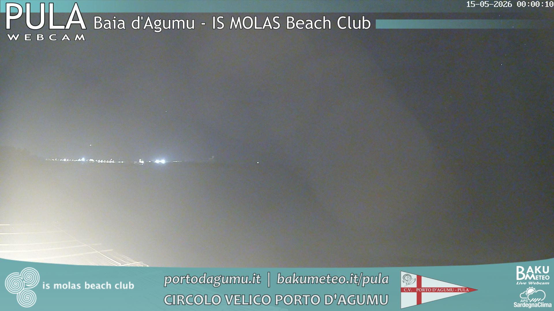 time-lapse frame, Porto d'Agumu webcam