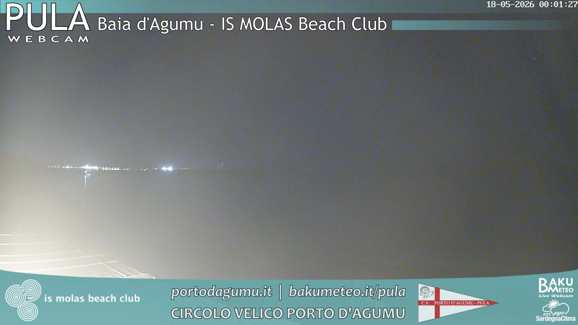 time-lapse frame, Porto d'Agumu webcam