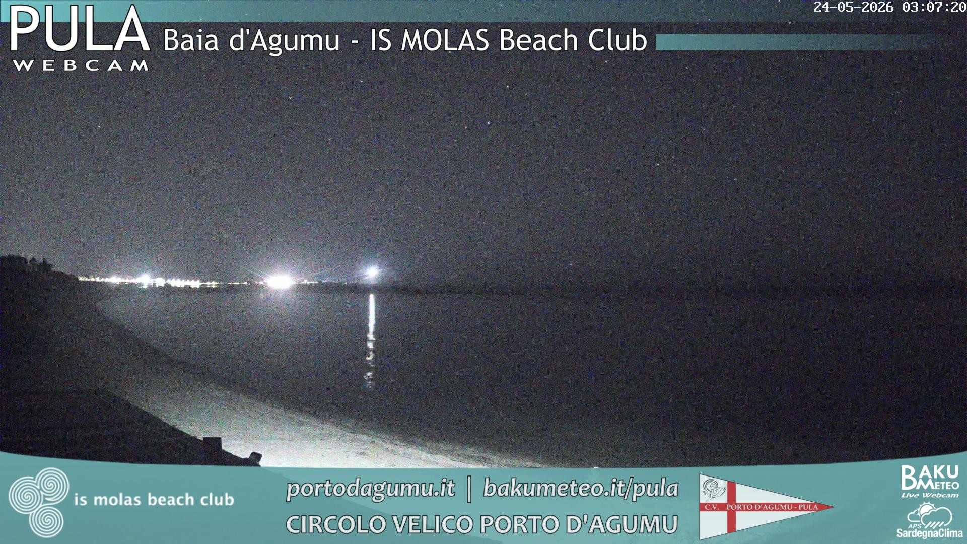 time-lapse frame, Porto d'Agumu webcam