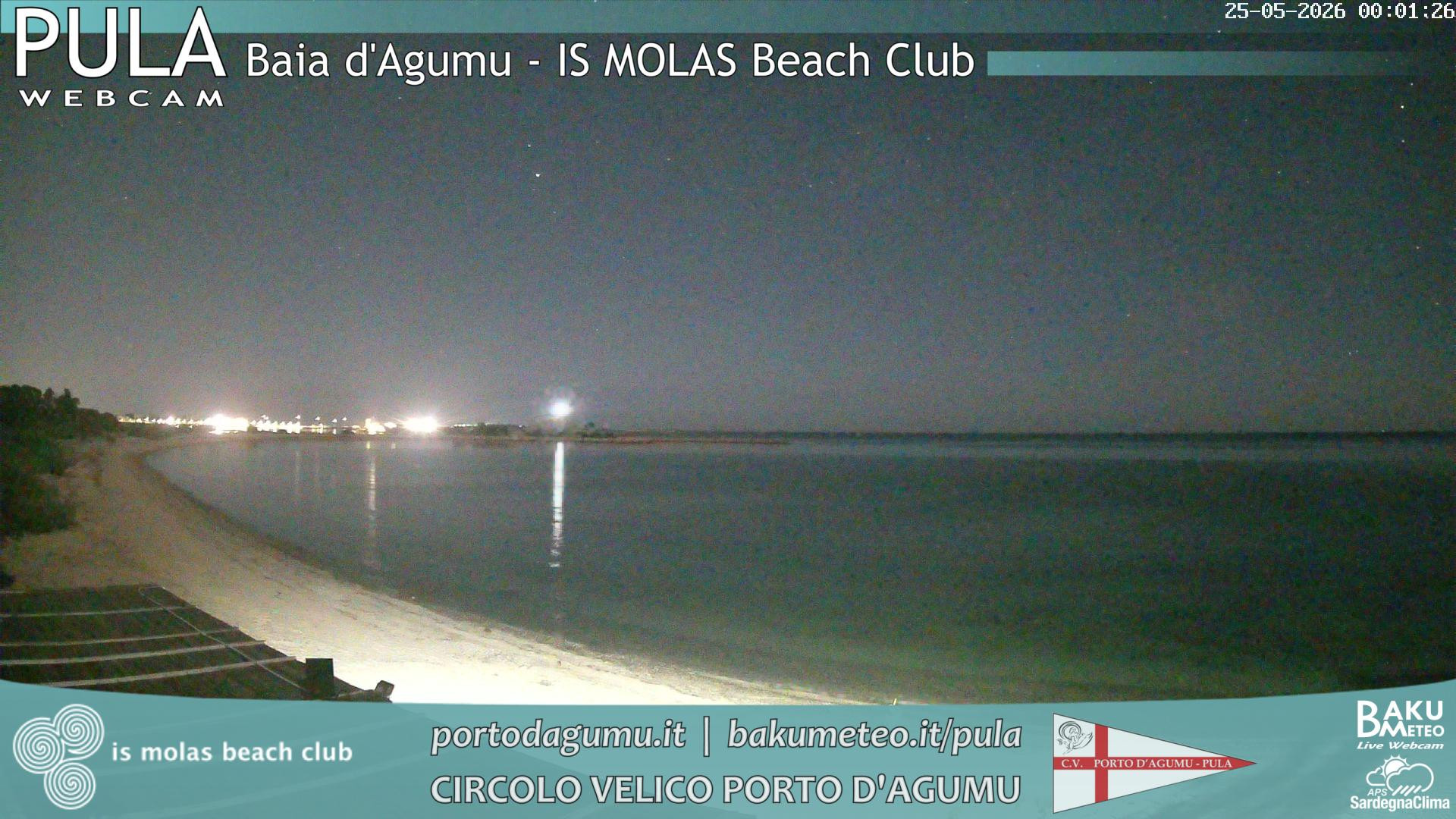 time-lapse frame, Porto d'Agumu webcam