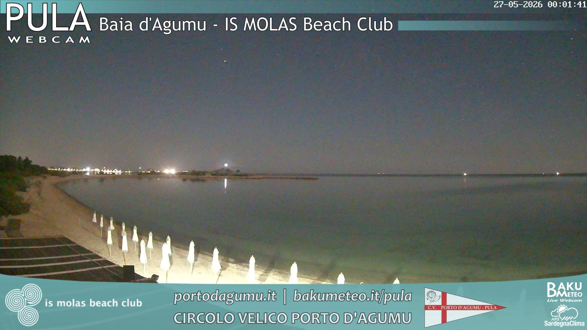 time-lapse frame, Porto d'Agumu webcam