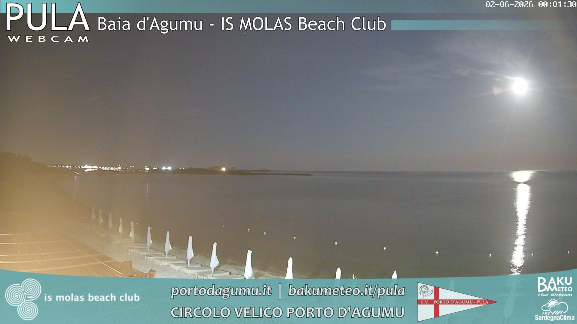 time-lapse frame, Porto d'Agumu webcam