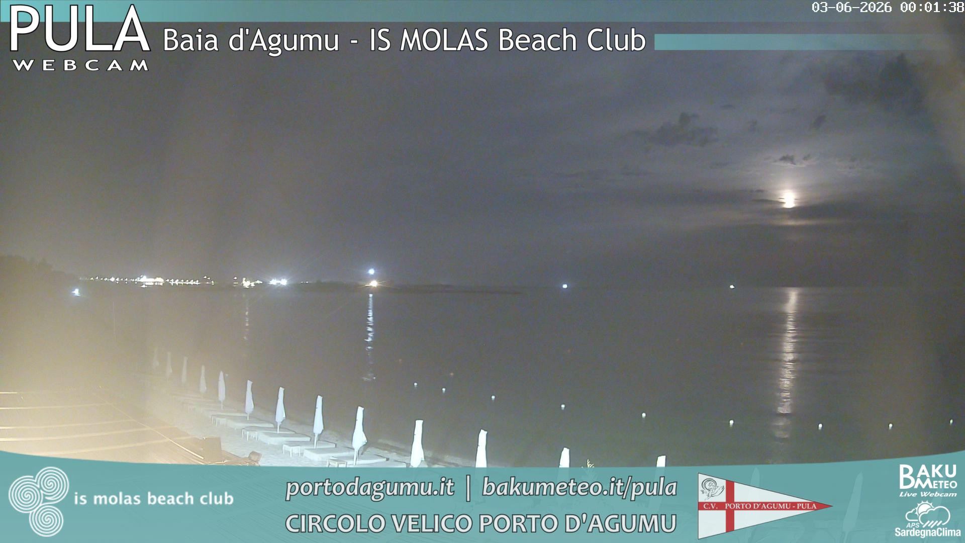 time-lapse frame, Porto d'Agumu webcam