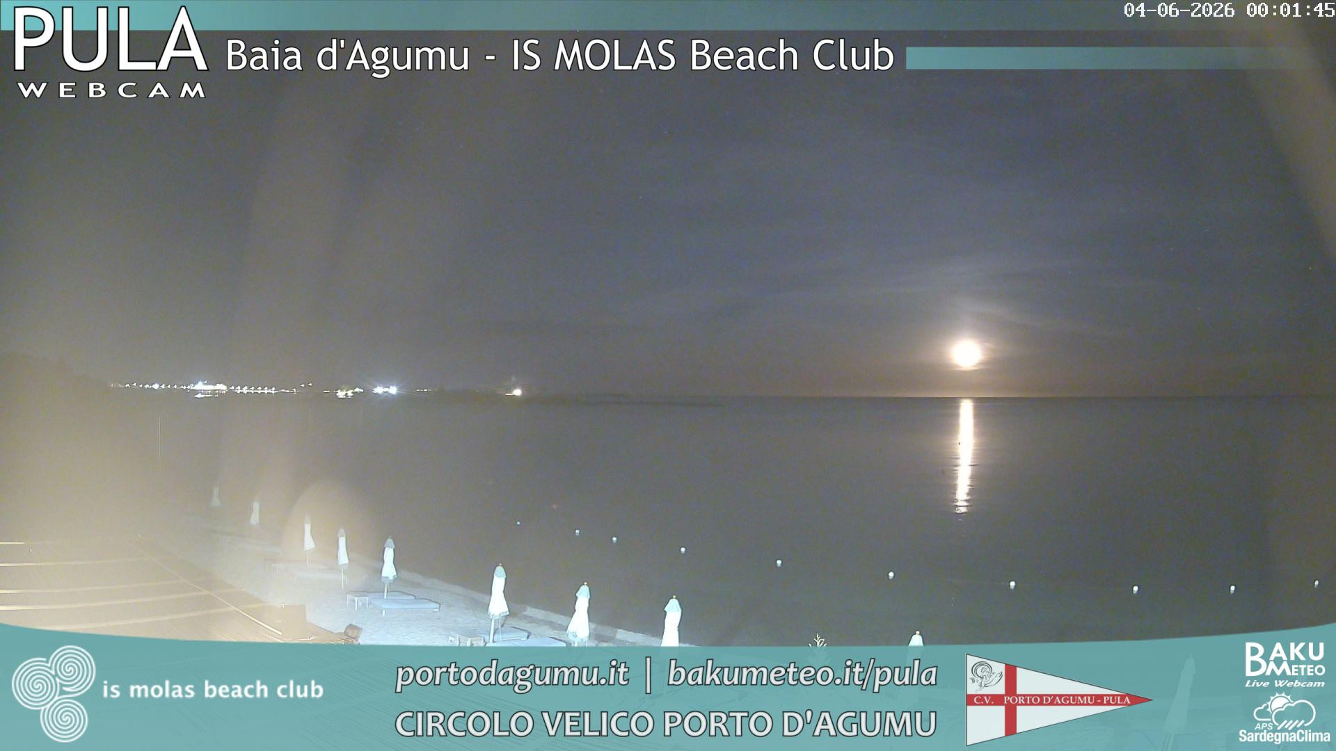 time-lapse frame, Porto d'Agumu webcam