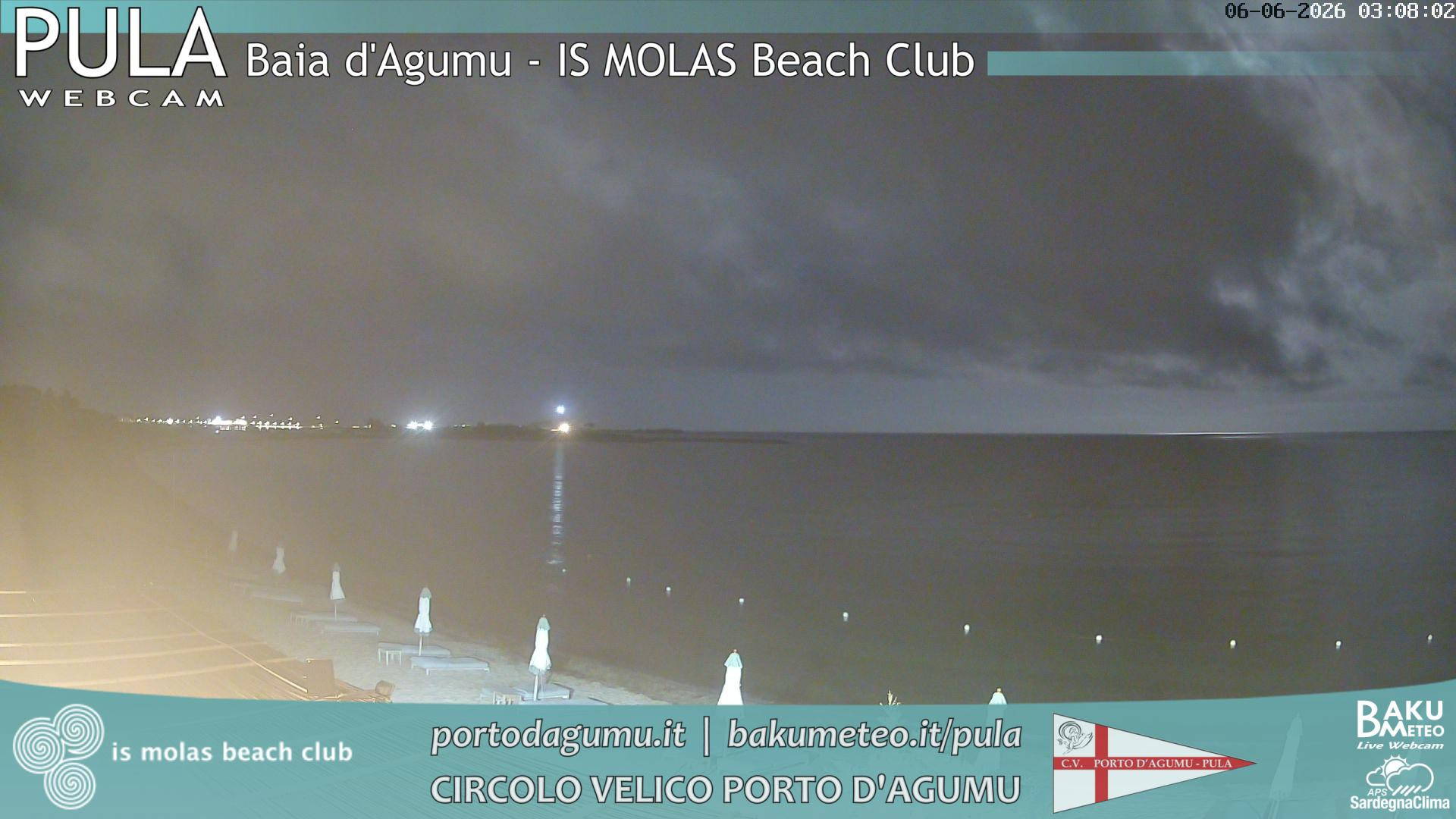 time-lapse frame, Porto d'Agumu webcam