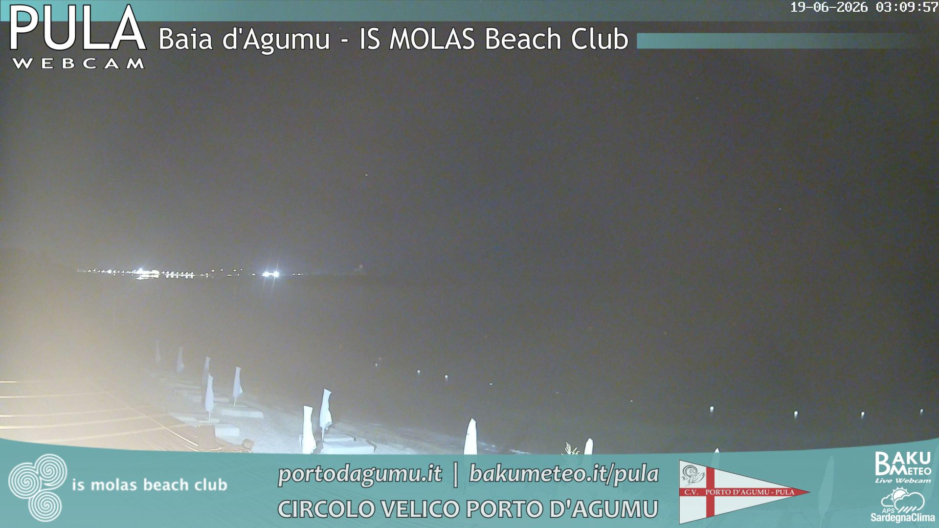 time-lapse frame, Porto d'Agumu webcam