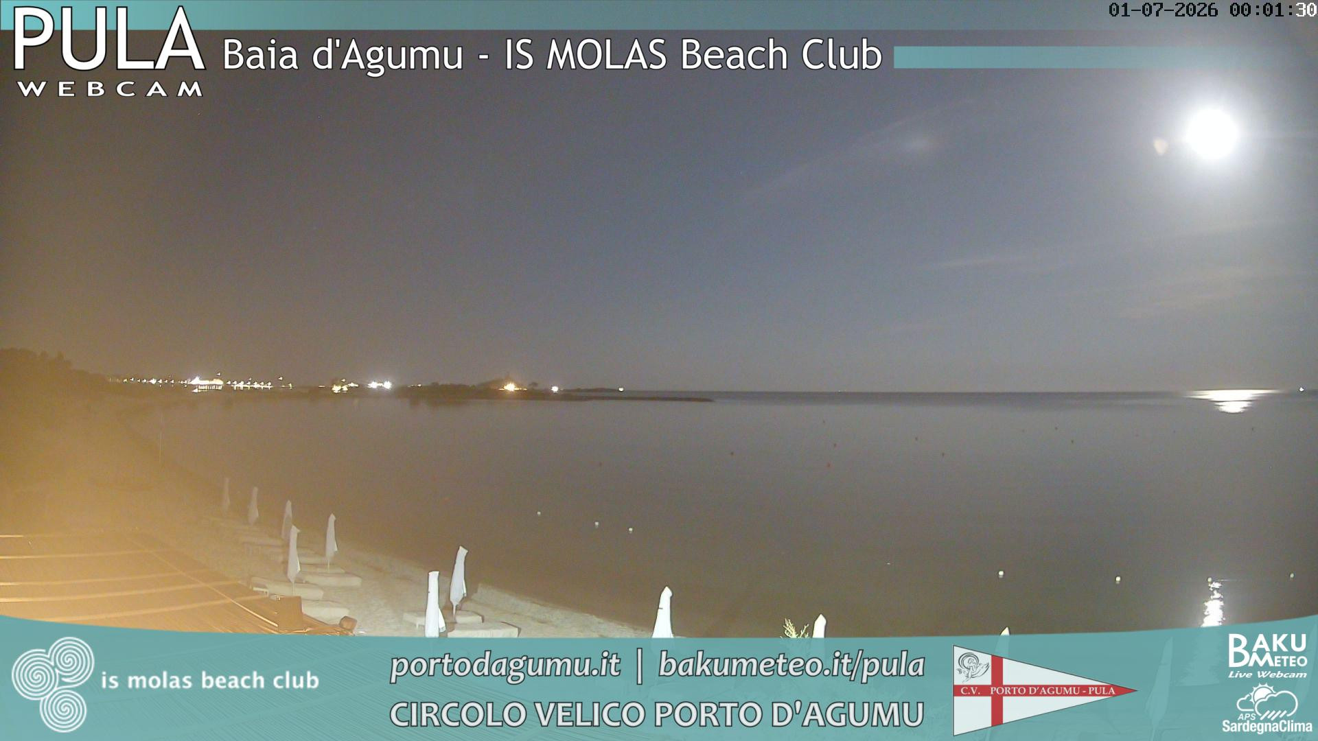 time-lapse frame, Porto d'Agumu webcam