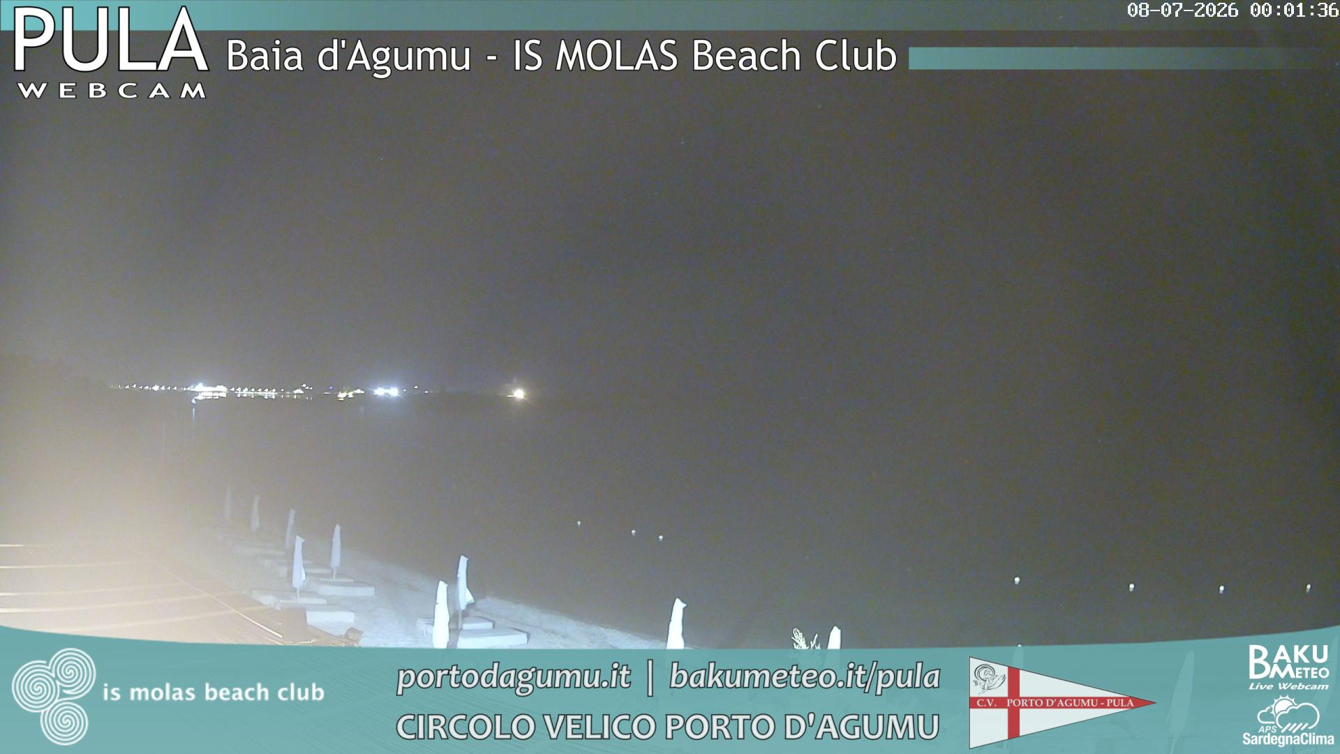 time-lapse frame, Porto d'Agumu webcam