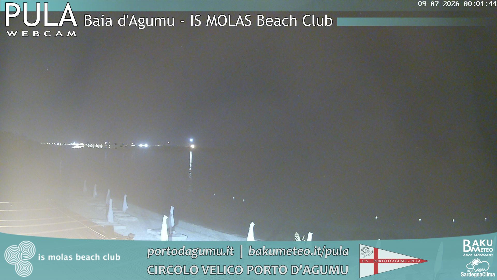 time-lapse frame, Porto d'Agumu webcam