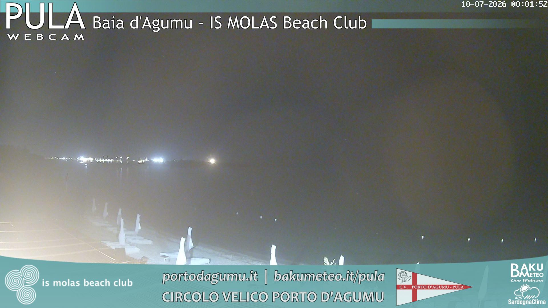 time-lapse frame, Porto d'Agumu webcam