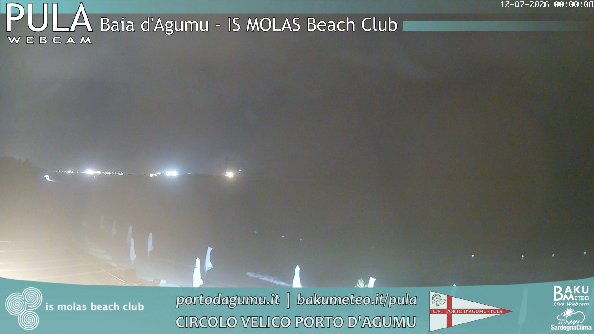 time-lapse frame, Porto d'Agumu webcam