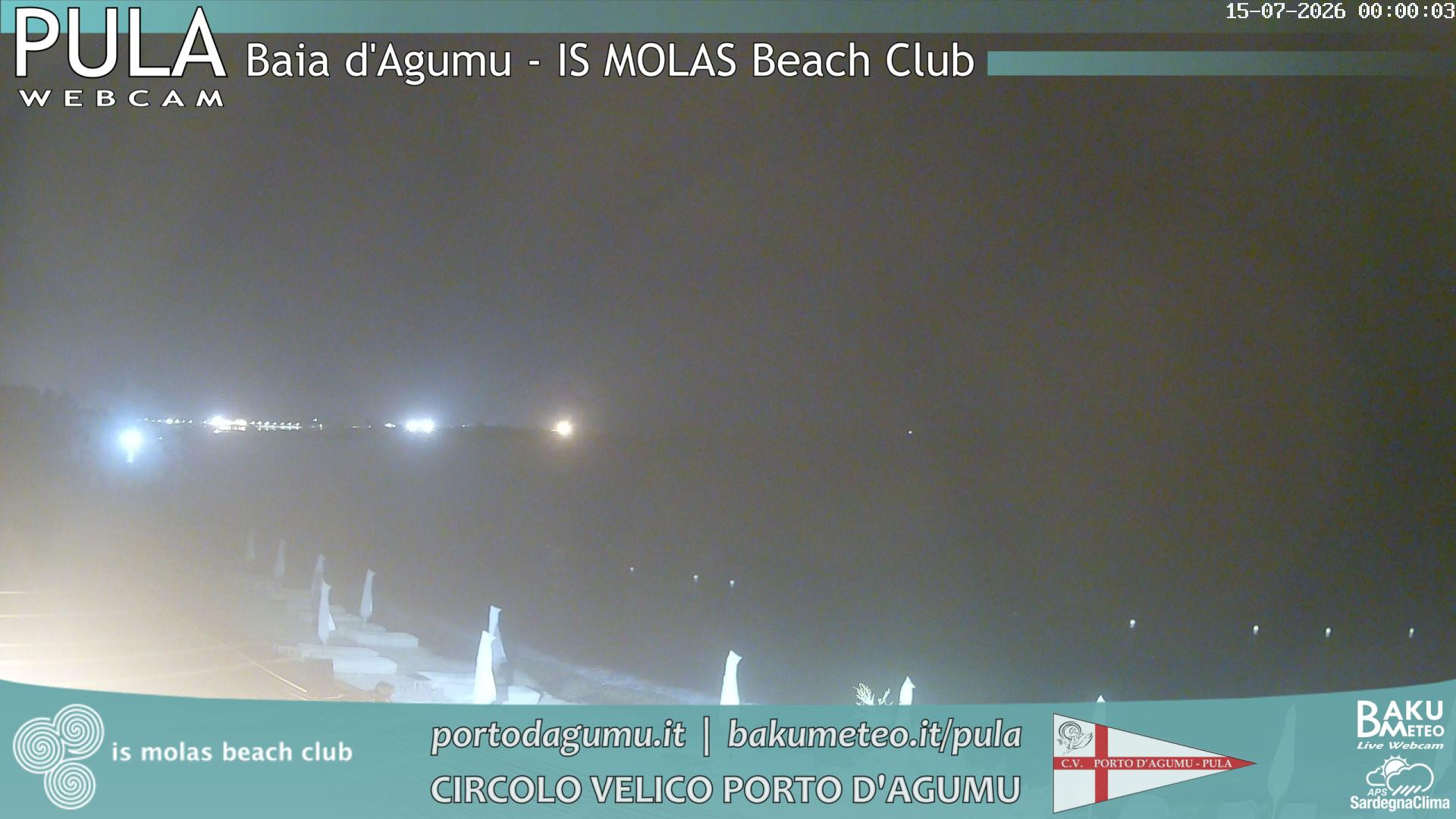 time-lapse frame, Porto d'Agumu webcam