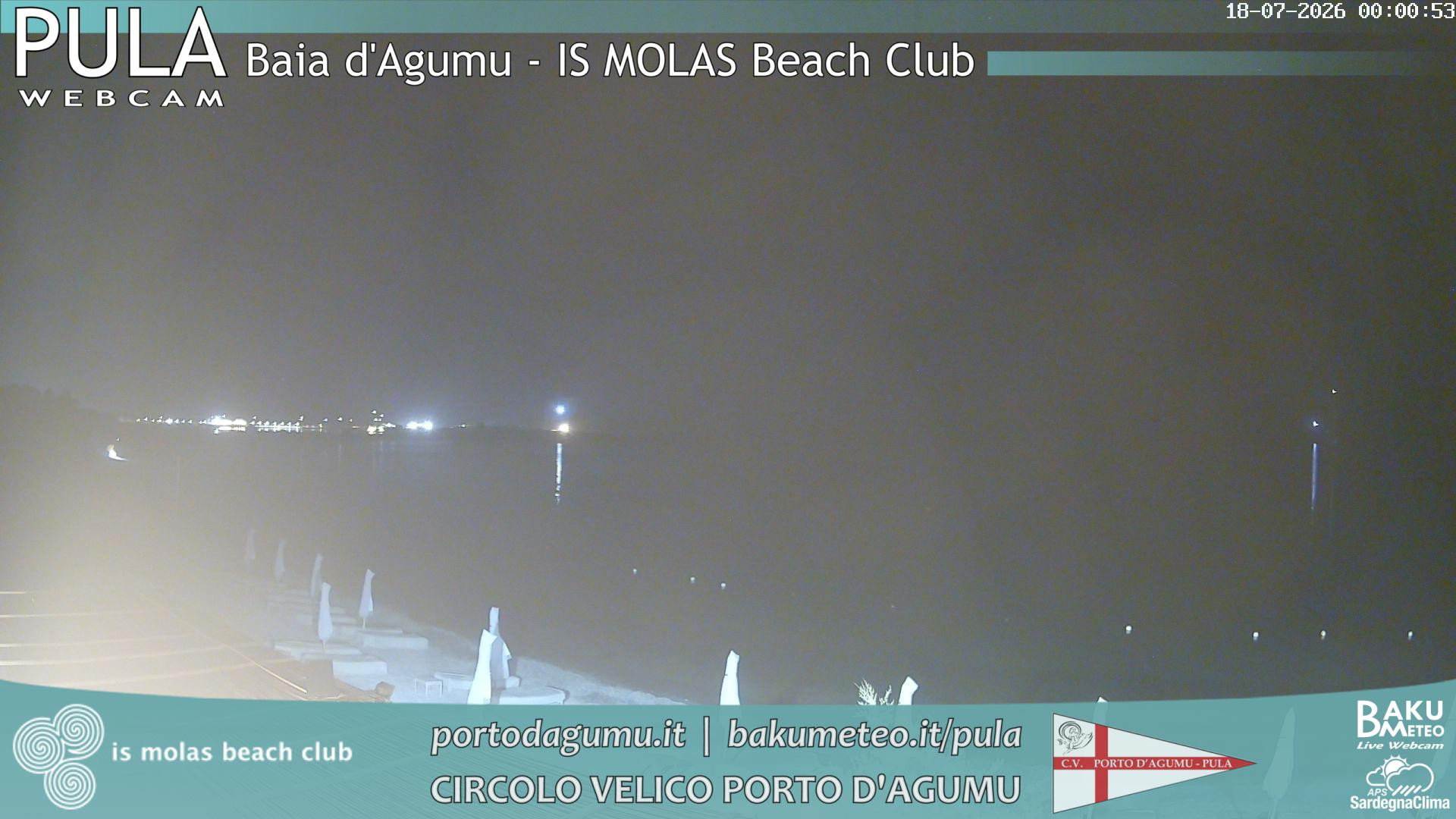 time-lapse frame, Porto d'Agumu webcam