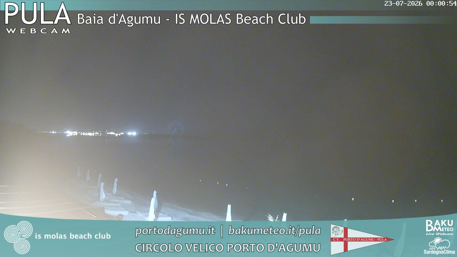 time-lapse frame, Porto d'Agumu webcam