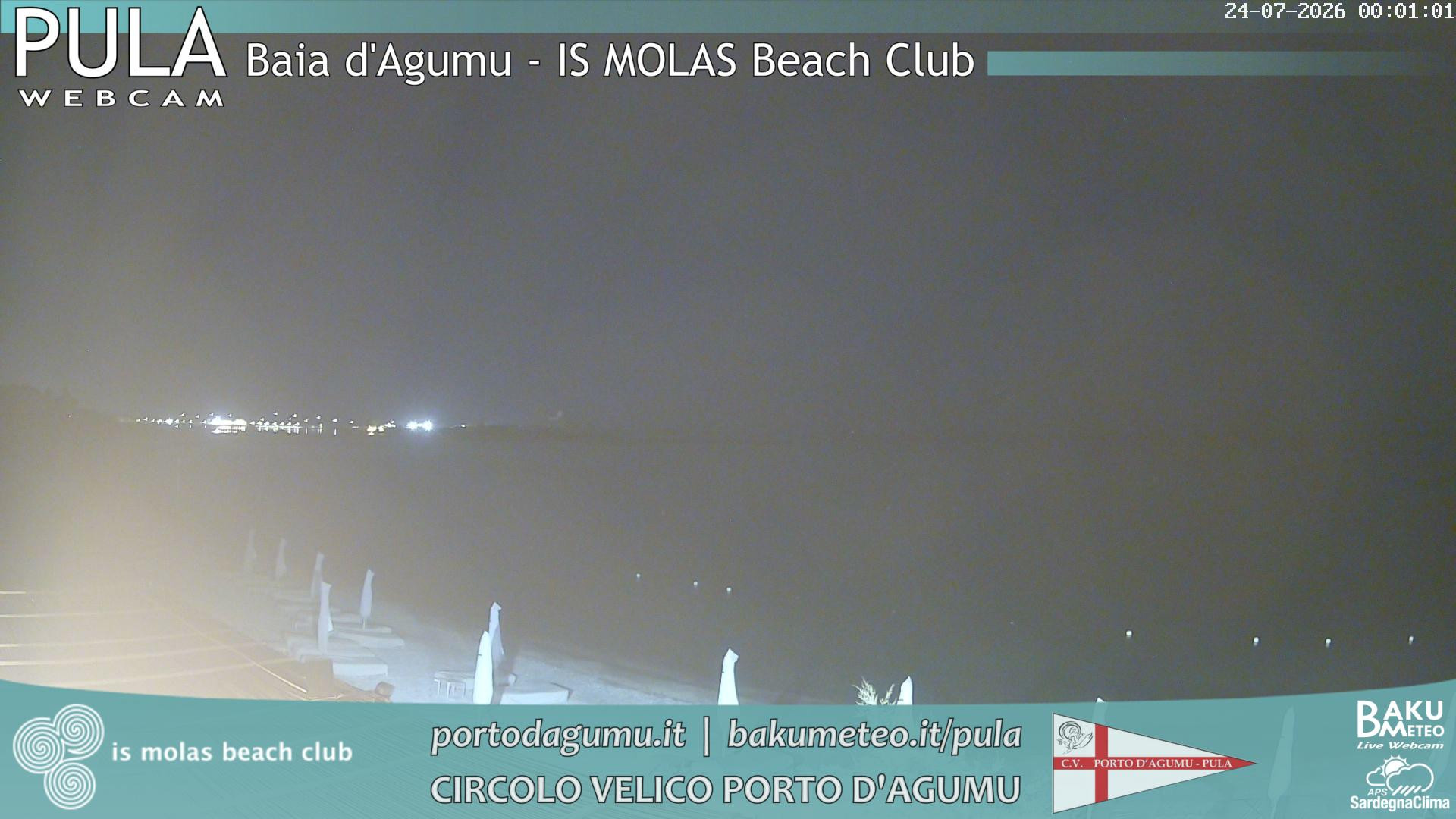 time-lapse frame, Porto d'Agumu webcam