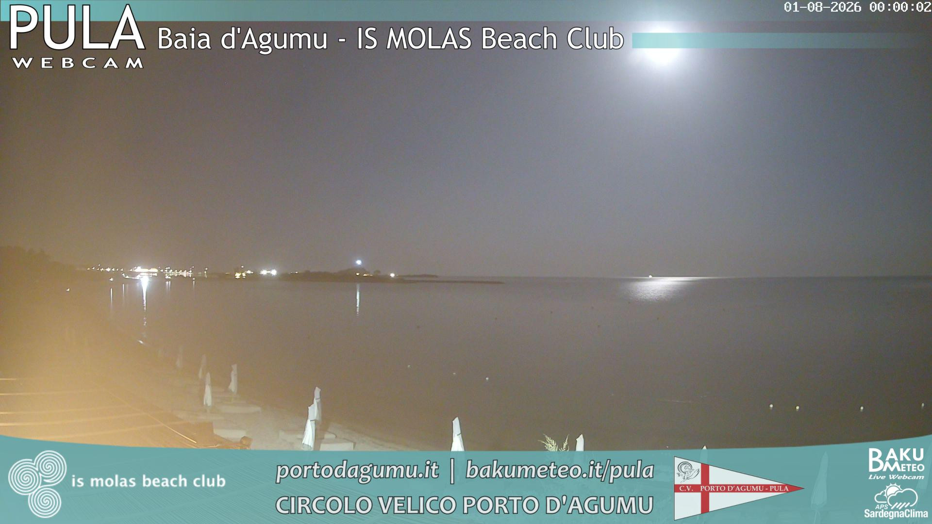 time-lapse frame, Porto d'Agumu webcam