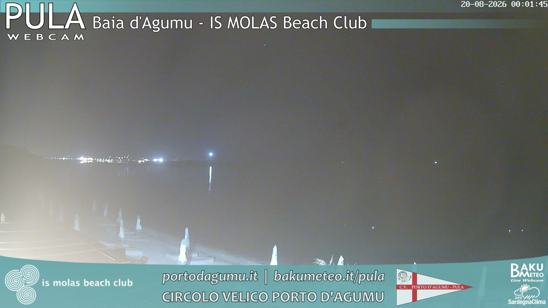 time-lapse frame, Porto d'Agumu webcam