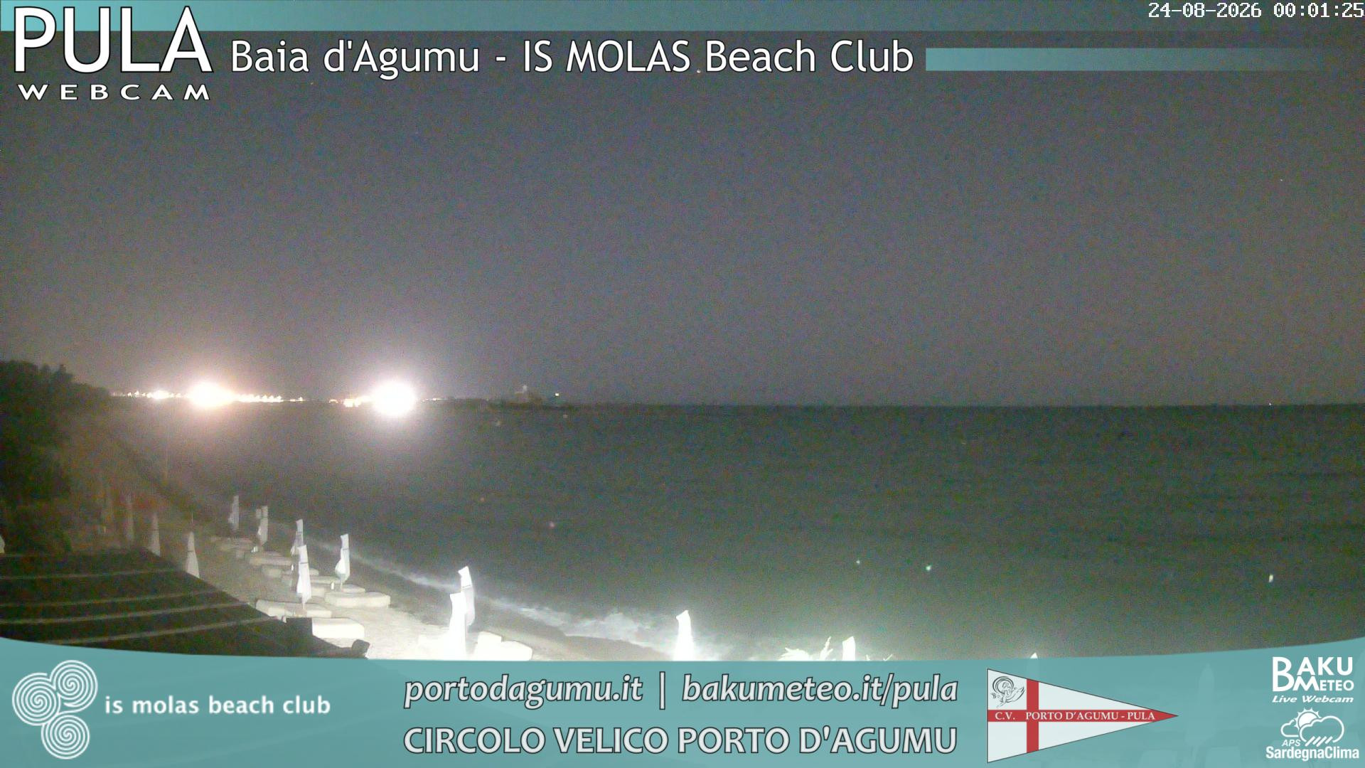 time-lapse frame, Porto d'Agumu webcam