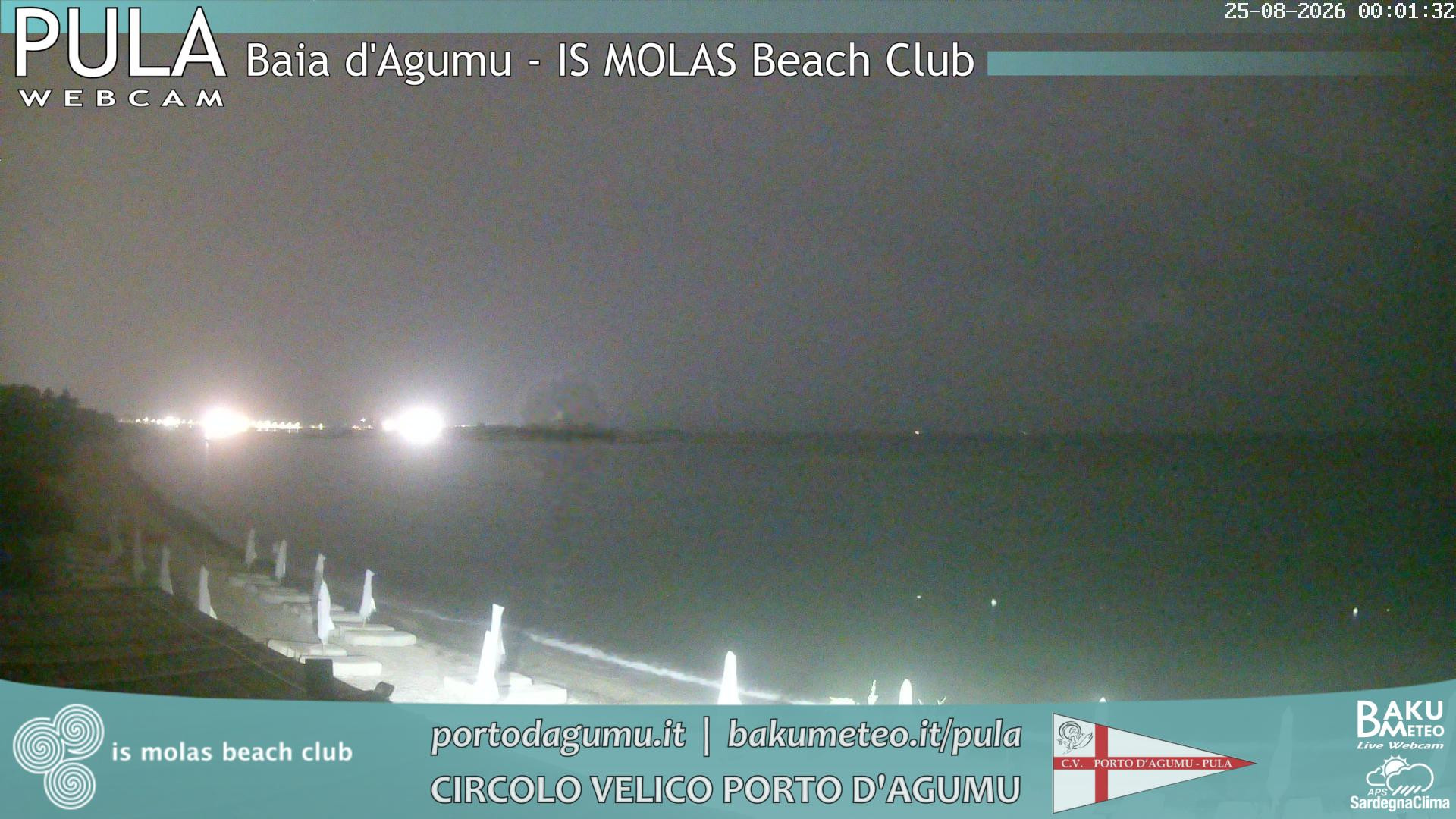 time-lapse frame, Porto d'Agumu webcam