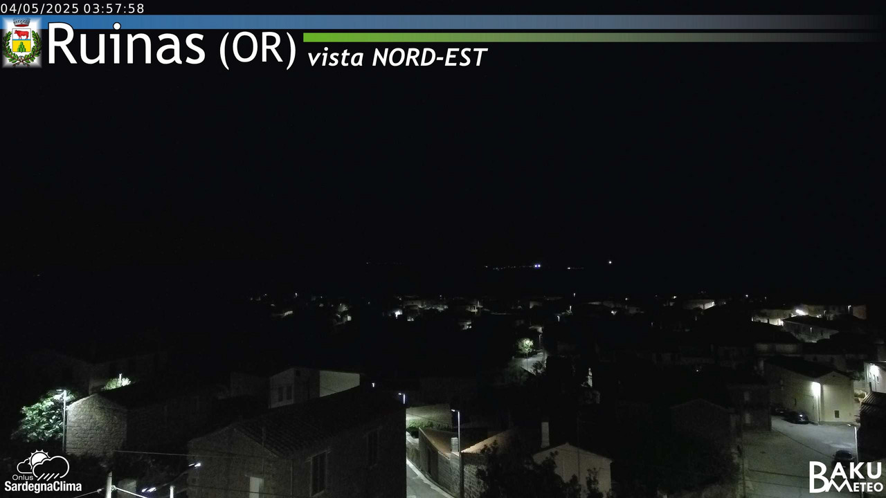 time-lapse frame, Ruinas NE webcam