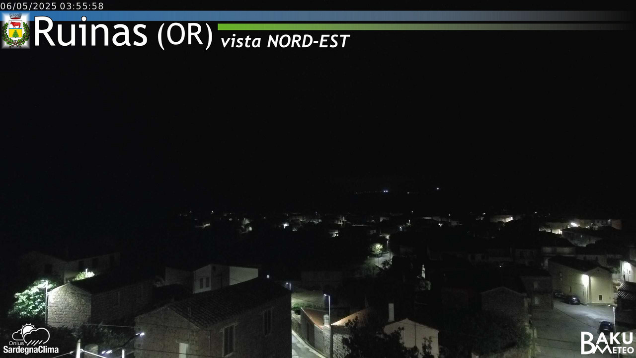 time-lapse frame, Ruinas NE webcam
