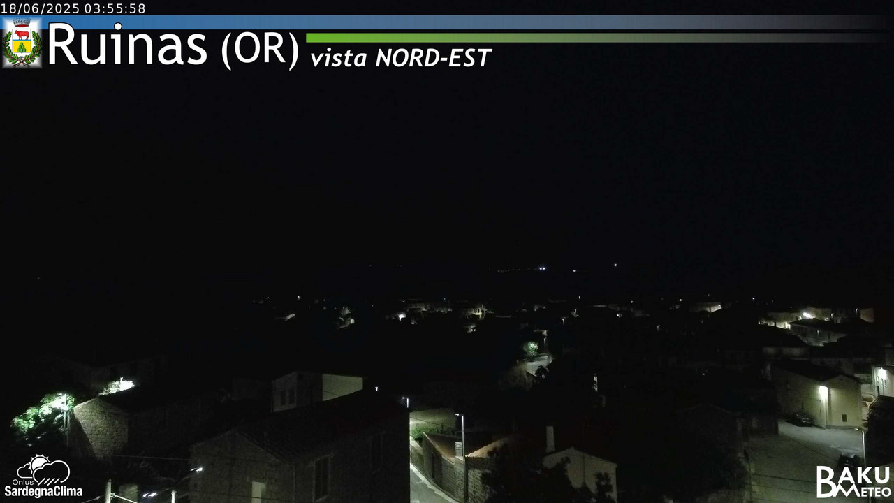 time-lapse frame, Ruinas NE webcam
