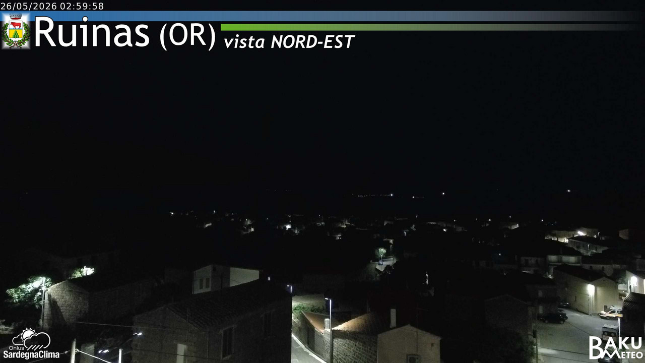 time-lapse frame, Ruinas NE webcam
