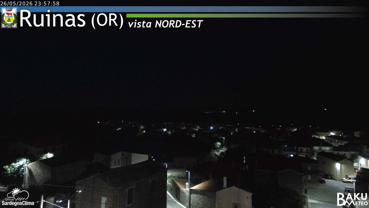 time-lapse frame, Ruinas NE webcam