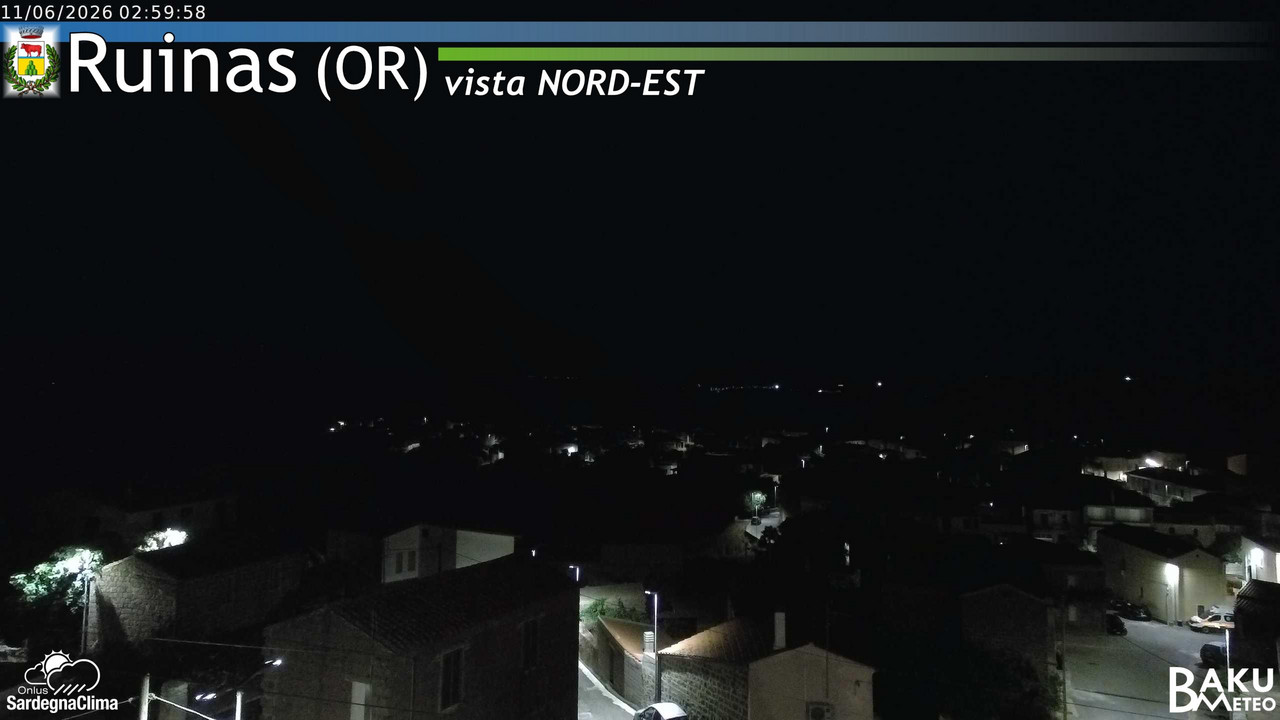 time-lapse frame, Ruinas NE webcam