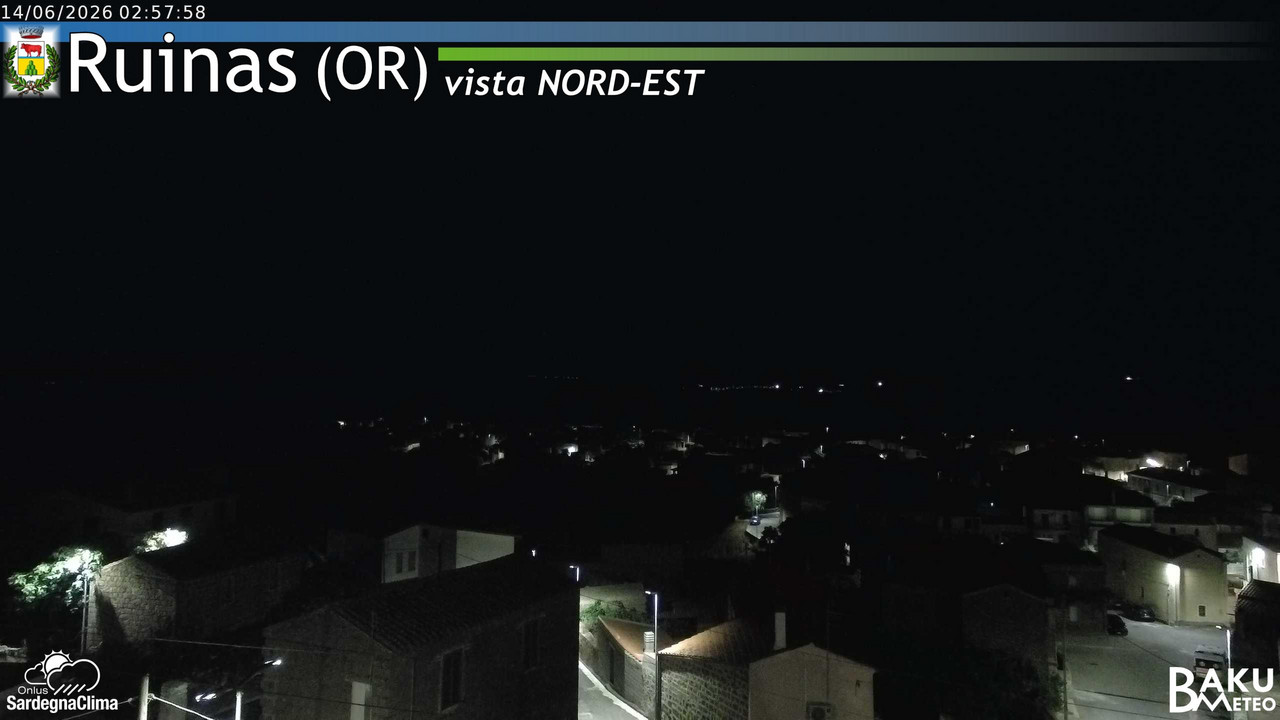 time-lapse frame, Ruinas NE webcam