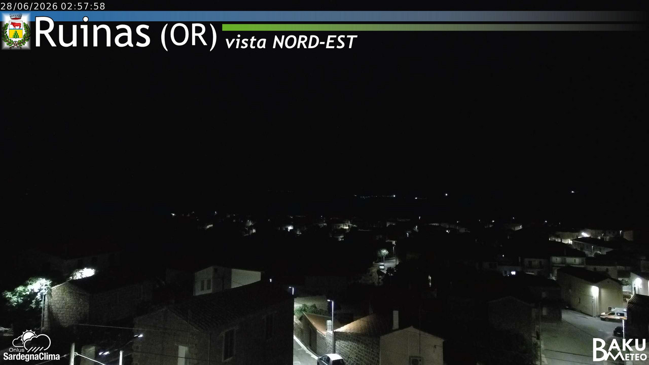time-lapse frame, Ruinas NE webcam